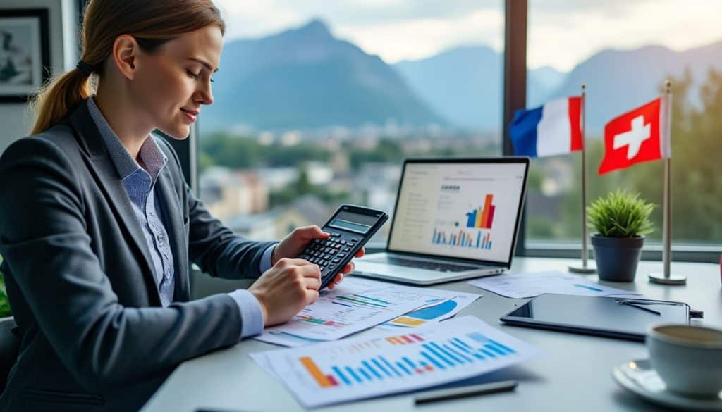 Calcul salaire net Suisse frontalier : démarches et règles