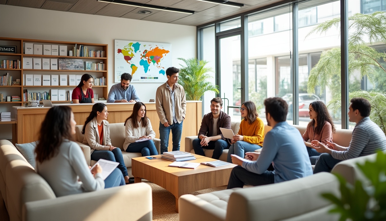 découvrez les dispositifs d'accueil pour apprendre la langue du pays et faciliter votre intégration grâce à des ressources adaptées et un accompagnement personnalisé.